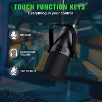2024 nouveau ZTT30 chine USB XLR Mucis chanson Record Poadcast Mike pour PC Playstation 5
