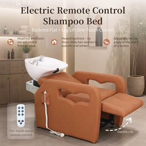Sillón <span class=keywords><strong>de</strong></span> Champú Calefactado <span class=keywords><strong>de</strong></span> Lujo con Ajuste <span class=keywords><strong>de</strong></span> Precisión <span class=keywords><strong>de</strong></span> Triple Motor, Lavabo <span class=keywords><strong>de</strong></span> Cerámica Retráctil, Cama <span class=keywords><strong>de</strong></span> Spa <span class=keywords><strong>para</strong></span> Cabeza Totalmente Eléctrica <span class=keywords><strong>para</strong></span> Spa - Product Image 3
