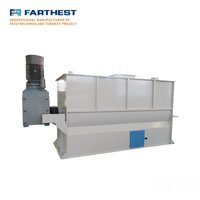 Machine de mélange horizontale pour aliments pour animaux de volaille, capacité 2 tonnes/heure, Changzhou Farthest