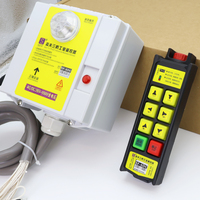 Télécommande industrielle d'arrêt d'urgence 6 boutons double vitesse IP67 anti-parasitage à vitesse variable pour pont roulant