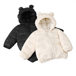 Ropa <span class=keywords><strong>Infantil</strong></span> de Comercio Exterior, Abrigo con Capucha para Otoño e Invierno, para Niños y Niñas Pequeños y Medianos, de Poliéster - Product Image 1