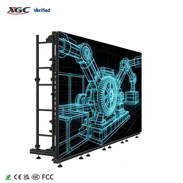 Custom Digital Signage Price 3D Advertising Indoor Flexible Screen Exterior Outdoor Video Wall Panel Led Rental Display