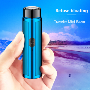 Mini <span class=keywords><strong>rasoir</strong></span> électrique portable pour hommes, lame de <span class=keywords><strong>rasoir</strong></span> à <span class=keywords><strong>barbe</strong></span> domestique, adapté aux voyages et lavable - Product Image 3
