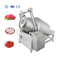 Máquina de vacío de alta capacidad de 650L-3700L para voltear carne, marinador hidráulico para carne de res, pollo y filetes, volteador de carne de aves.