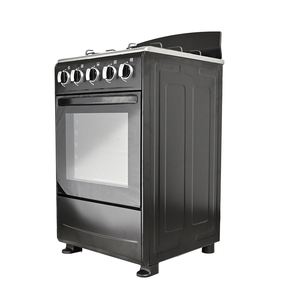 Cuisinière multifonctionnelle à 4 brûleurs en acier inoxydable, cuisinière à <span class=keywords><strong>gaz</strong></span> autonome avec four et grill à convection - Product Image 3