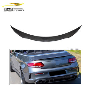 Becquet flambant neuf en Fiber de carbone, pour <span class=keywords><strong>mercedes</strong></span>-benz classe C A205 C43 <span class=keywords><strong>C63</strong></span> <span class=keywords><strong>AMG</strong></span> Convertible 2 portes 2015 — 2020 - Product Image 1