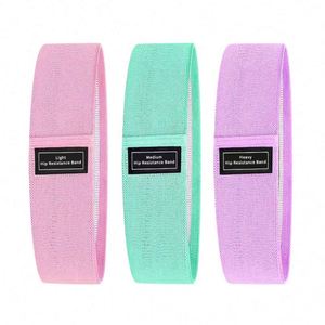 Lot de bandes de résistance pour les fessiers et les hanches, personnalisables avec logo, pour l'entraînement et le fitness - Product Image 2