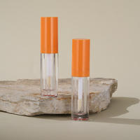 Tube de brillant à lèvres rond de 2,5 ml, emballage cosmétique portable, emballage vide pour brillant à lèvres, récipient pour produits pour les lèvres