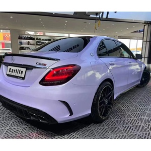 Accesorios de coche para <span class=keywords><strong>Mercedes</strong></span>-<span class=keywords><strong>Benz</strong></span> <span class=keywords><strong>Clase</strong></span> <span class=keywords><strong>C</strong></span> W205 2015, 2016, 2017, 2018, 2019, <span class=keywords><strong>2020</strong></span>, 2021 actualización C63 modelo - Product Image 4