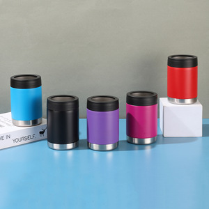 Yeni gelenler 12OZ bira soğutucu 304 paslanmaz çelik bira şişesi tutucu çift duvar vakum yalıtımlı - Product Image 2