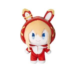 2023 New Arrival Genshin Impact Plush Cartoon Anime Cute Genshin Tivat Paradise Series Stuffed Doll Plush Toys