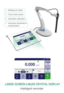 जल गुणवत्ता विश्लेषण DOA-W-PI2 लिए ब्लूटूथ के साथ ब्लूटूथ और आईट कनेक्टिविटी के साथ टचस्क्रीन भंग ऑक्सीजन मीटर - Product Image 2
