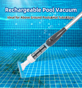 Outil de nettoyage sous-marin électrique sans fil rechargeable <span class=keywords><strong>Aspirateur</strong></span> de <span class=keywords><strong>piscine</strong></span> avec poteau télescopique - Product Image 2