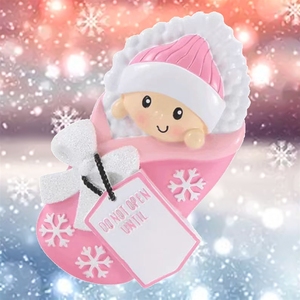 Ciondolo in Resina a Forma di Neonato in Abito da Neonato è un Piccolo Regalo per Celebrare il Primo <span class=keywords><strong>Natale</strong></span> del Bambino - Product Image 3
