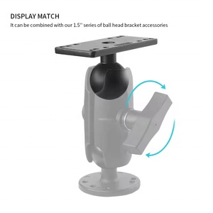 ขายึดเรือคายัคแบบหัวบอลอะลูมิเนียมขนาด 1.5 นิ้ว ยี่ห้อ Universal สำหรับ Humminbird Fishfinder  ขายึดเครื่องหาปลาอิเล็กทรอนิกส์ทางทะเลรุ่นใหม่ - Product Image 5
