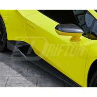 Jupe latérale de Style Novit en Fiber de carbone sèche pour Lamborghini Huracan EVO RWD Kit de carrosserie