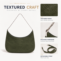 Sac à bandoulière tendance en cuir à poils pour femme, élégant sac à main bandoulière pour femme avec sangle amovible, logo personnalisé, vente en gros