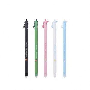 Wholesale Cute <b>Erasable</b> Gel <b>Pens</b> for School Students 0.5mm 0.7mm Tip Custom Logo Animals Design Bulk Order - Product Image 4
