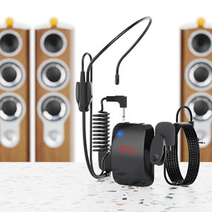 Micrófono de mano inalámbrico para karaoke, reproductor de ktv, con usb, para grabar música, transmisor compacto - Product Image 6