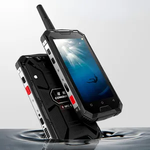 5G बीहड़ स्मार्टफोन एनएफसी औद्योगिक डिजिटल इंटरकॉम ip68 निविड़ अंधकार मोबाइल फोन पीओसी डीएमआर वॉकी टॉकी UHF VHF