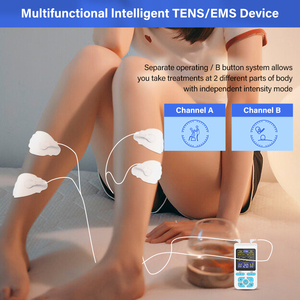 2024 Novo modelo <span class=keywords><strong>digital</strong></span> meridiano elétrico massagem máquina nervo estimulador transcutâneo dual channel <span class=keywords><strong>TENS</strong></span> e músculo estimulador - Product Image 2