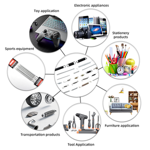 Maßgefertigte Edelstahl-Zugfeder Mehrzweck-Mechanische Doppelöhr-Doppelhaken-Zugfeder - Product Image 4