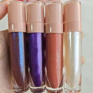 Gloss à lèvres liquide minéral végétalien, waterproof, haute pigmentation, hydratant, longue tenue, maquillage pour les lèvres avec logo personnalisé - Product Image 3