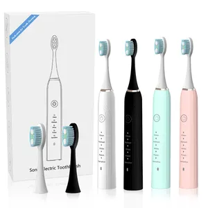 OEM ODM Personal Care Dental Clean Electronic Adult Tooth Brush 5 Modes IPX7 Waterproof Electric Ultrasonic Toothbrush