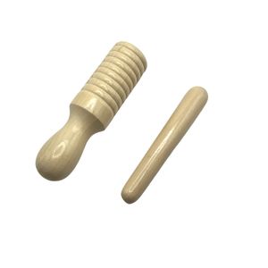 Tubo de sonido único de madera para percusión Orff, tubo de sonido único ranurado, tubo de sonido único roscado para educación musical y actuaciones - Product Image 2