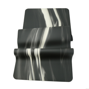 Tappetino Yoga di Lusso di Alta Gamma Impermeabile e Durevole con Logo Personalizzato in Pelle PU e Gomma Naturale per la <span class=keywords><strong>Pratica</strong></span> - Product Image 1