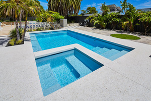 Piscina Interrata di Lusso Prefabbricata con Scocca in Vetroresina FRP dal Design Personalizzato, Piscina Spa Familiare da Esterno di Grandi Dimensioni - Product Image 5