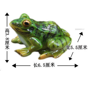 DD4065 Artificielle Miniature Grenouille Figurine pour Fish Tank Fée Jardin ou Intérieur/Extérieur Décor <span class=keywords><strong>Tortue</strong></span> Statue Ornement - Product Image 6