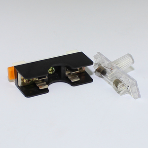 Portafusibles en línea de 1 posición, poste único, 6x30, 1 posición, portafusibles iluminado con luz indicadora LED, 250V, 5A, fusible de vidrio de 6mm x 30mm - Product Image 5