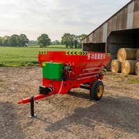 Épandeur de compost pour machines agricoles, épandeur d'engrais pour drone, épandeur de fumier de vache