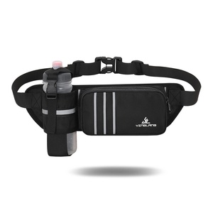 Sac de taille réfléchissant personnalisé pour le sport, la course nocturne, les marathons, les poches pour téléphone portable et bouteille, sacs de jogging, ceinture de course - Product Image 2