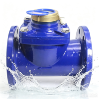 Compteur d'eau Woltman à grand diamètre DN150, à cadran sec, en fonte, à élément amovible, pour eau froide, avec entraînement magnétique, IP65, OEM