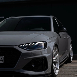 Jantes forgées SHIN, finition argent mat concave, design multi-rayons, légères, forgées, 5x100 5x112, compatibles avec <span class=keywords><strong>Audi</strong></span> 4 A5 <span class=keywords><strong>A6</strong></span> A7 S7 S8 - Product Image 5