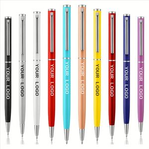 Promotional Luxury Metal Ballpoint <b>Pens</b> 1.0mm Black <b>Refill</b> Business Gift Wholesale <b>Pen</b> with Logo - Product Image 1