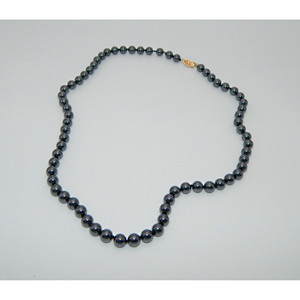 Bella collana di perline in ematite - Product Image 3