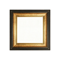 Moulure de cadre en bois de pin noir antique de 68 mm de largeur, profil de cadre en bois sculpté classique et orné pour grand miroir ou peinture artistique