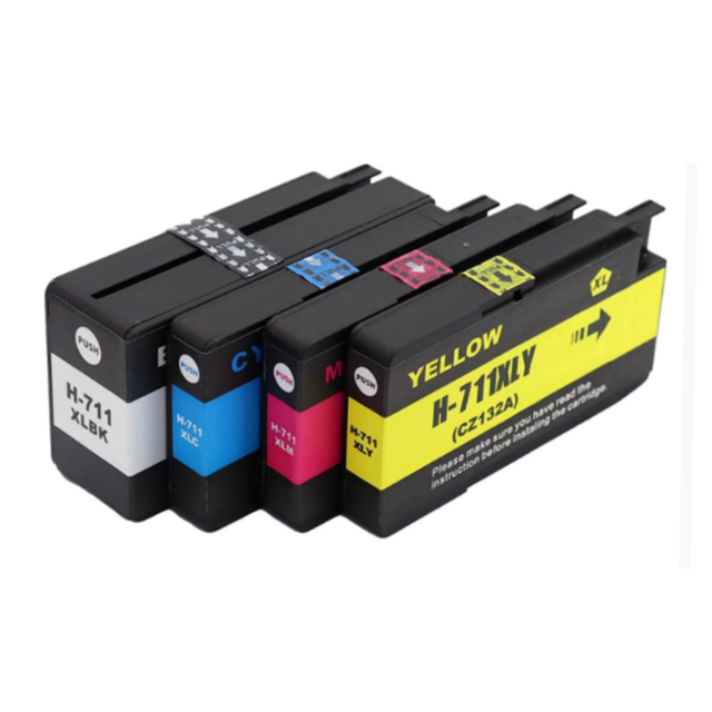 HP 711XL Ink Cartridge for HP Designjet T120 24/T120 610/T520 24/T520 36/T520 610 /T520 914 Printer Cartridge Printing Inks