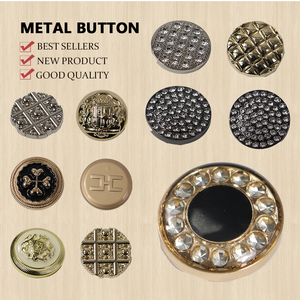 Novo Lançamento High-End Liga Roupas Botão Elegante Elegante Eco-Friendly Alumínio Metal Botão para Casacos Sacos Alta Pintado Chapeado - Product Image 1