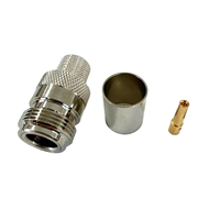 Connecteur coaxial en cuivre de type N femelle N-C-K8, directement de l'usine, pour câbles 50-8 8D-FB