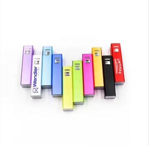 Custom Logo Mini Metal Power Bank Power Waterproof Portable USB Charger for Advertising Gift