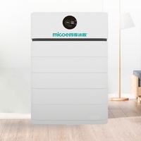 Système de stockage hybride solaire hors réseau MICOE, panneau solaire photovoltaïque, onduleur, batterie, système de stockage d'énergie 3kw 5kw 10kw 15 kw