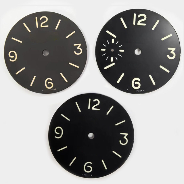Watch Luminous with P Dials Luminous Fit for 6497 St3600,3620 Hand Winding Watch Movement Timepiece Part Mens Watch Sterile Dial