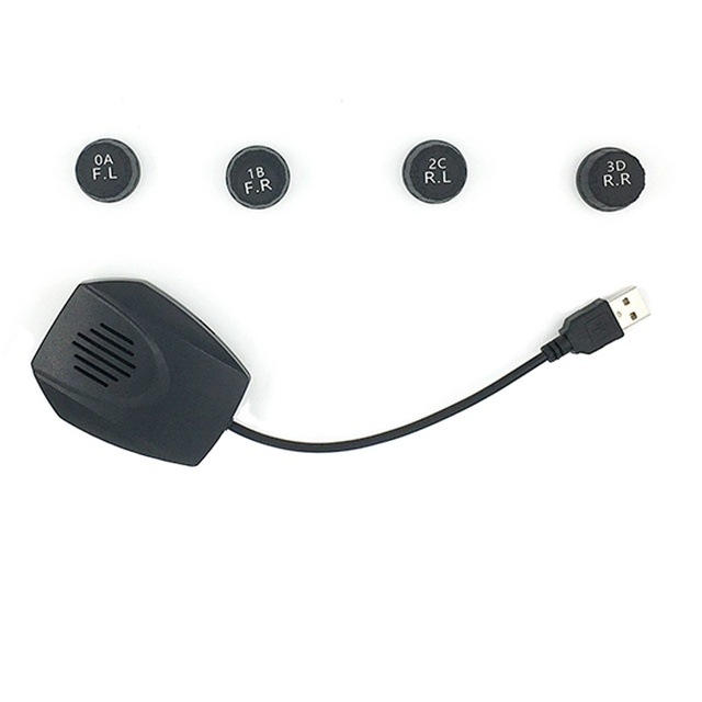 Tire Pressure Monitoring System Smart TPMS for Android Car Navigation Display
