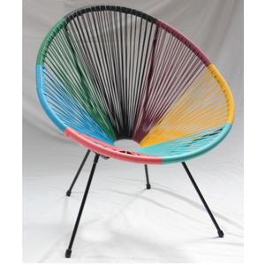<span class=keywords><strong>Chaise</strong></span> de jardin élégante <span class=keywords><strong>Acapulco</strong></span> en rotin PE et cadre en acier <span class=keywords><strong>chaise</strong></span> couleur mutipul idéale pour jardin Paito - Product Image 2