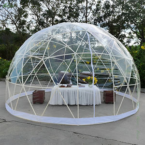 屋外高級インスタント透明イグルーテントドーム 4m クリアPVCイグルードームテント レストラン用 - Product Image 5