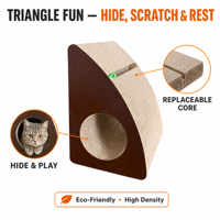 Planche à gratter pour chat Fancie, style mignon, résistante à l'usure, ne perd pas ses fibres, fabriquée en carton ondulé, protège votre canapé des rayures verticales